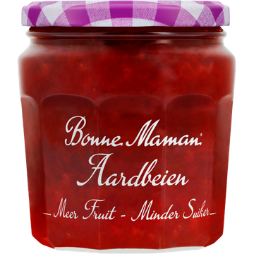 Bonne Maman Aardbeien meer fruit minder suiker