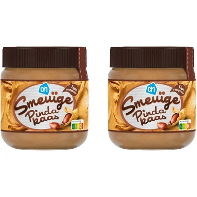 AH Smeuïge pindakaas 2-pack