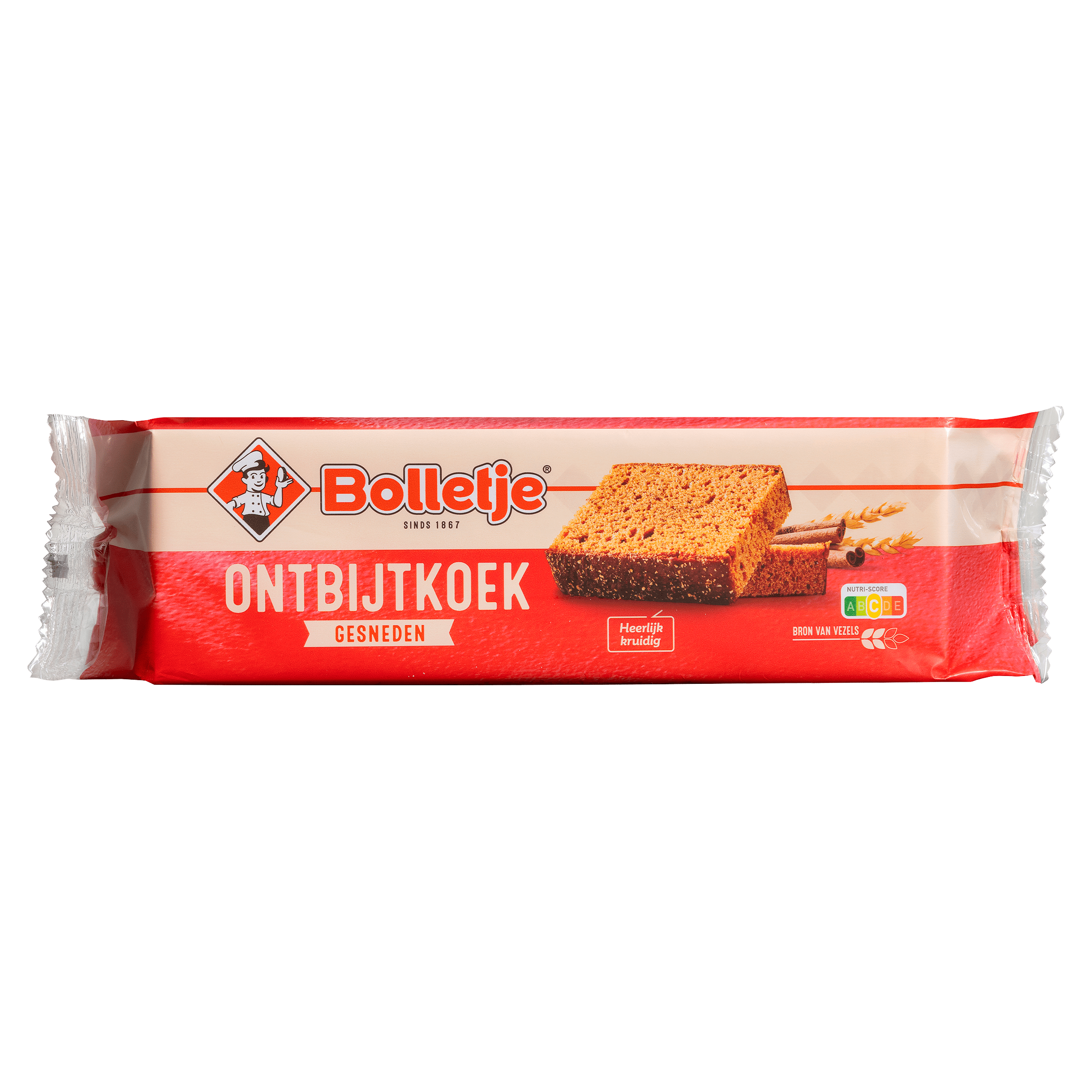 Bolletje Ontbijtkoek naturel gesneden