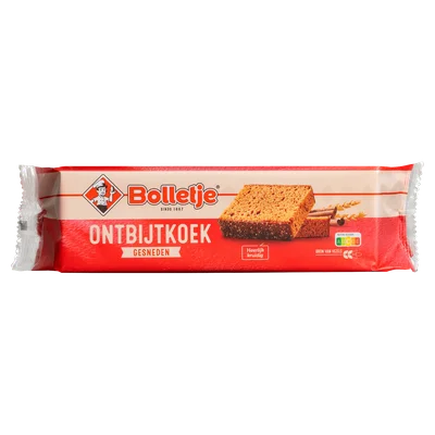 Bolletje Ontbijtkoek naturel gesneden