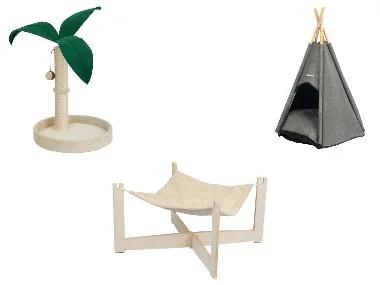 zoofari® Krabpaal, hangmat of tipitent voor katten