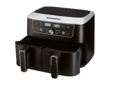SILVERCREST® Dubbele airfryer 2x 4,35 L