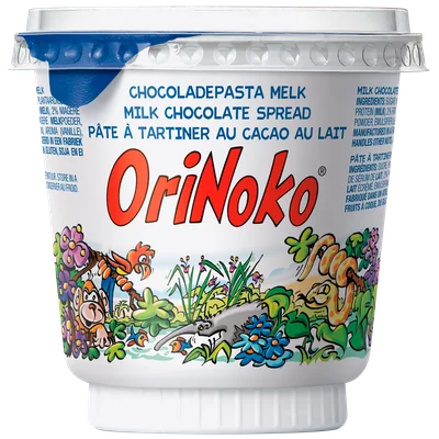 OriNoko Boterhampasta met cacao en melk