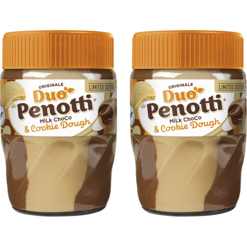 Duo Penotti Milk choco & cookie dough 2-pack