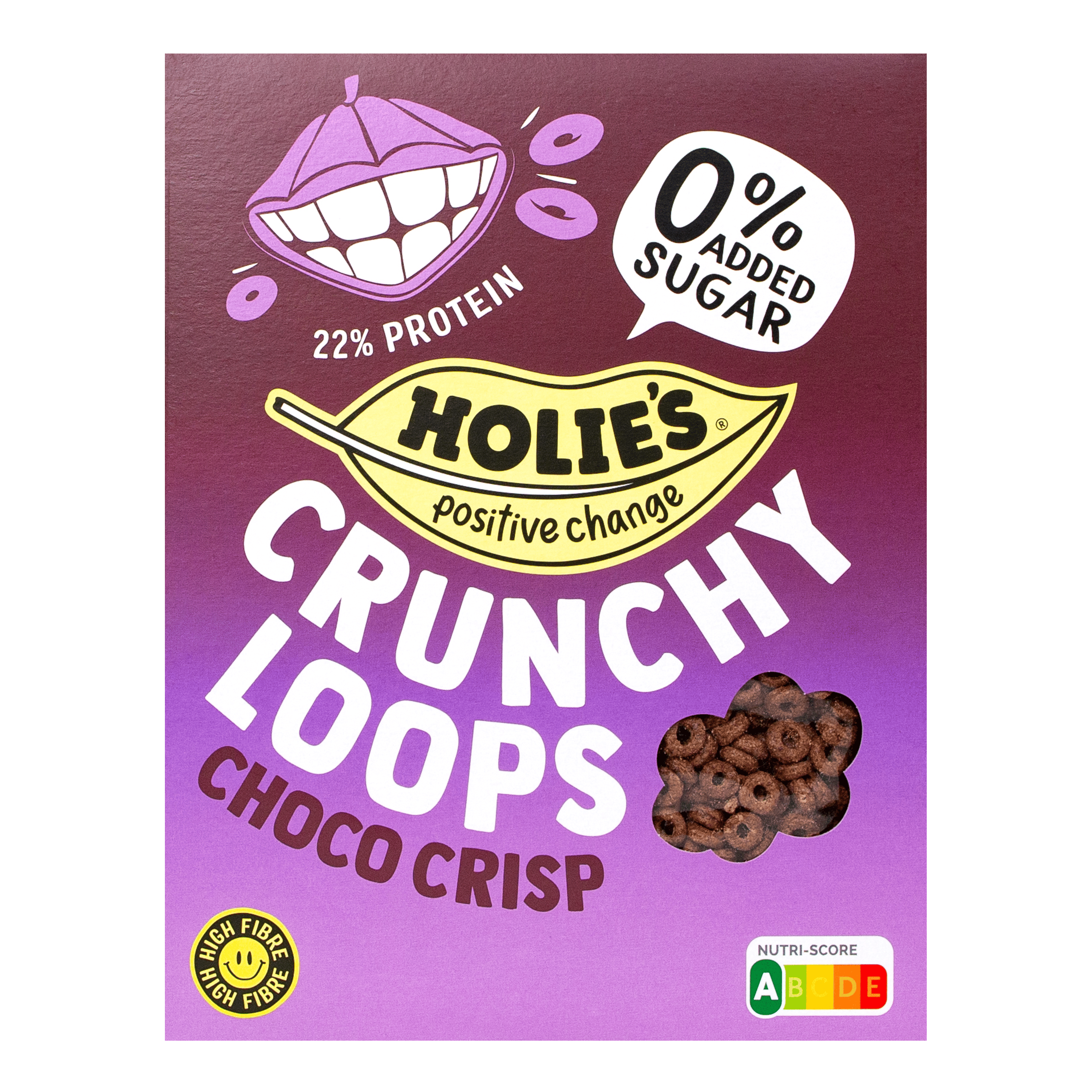 Holie's Crunchy loops choco crisp