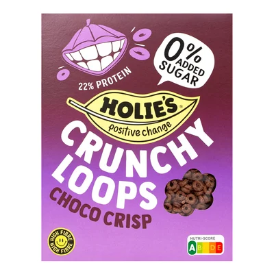 Holie's Crunchy loops choco crisp