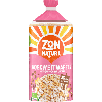 Zonnatura Boekweitwafel quinoa & lijnzaad