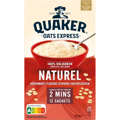 Quaker Oats express naturel havermout