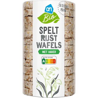 AH Biologisch Speltwafels met haver en rijst