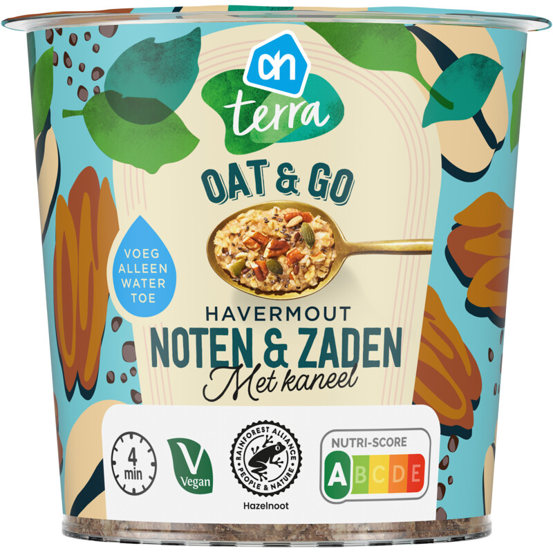 AH Terra Oat & go noten & zaden havermout