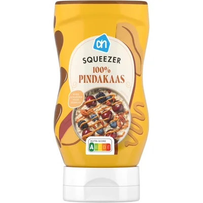 AH Squeezer 100% pindakaas