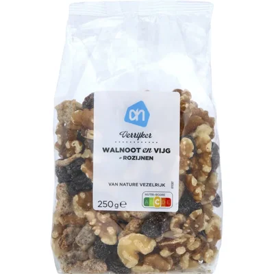 AH Verrijker walnoot en vijg rozijnen