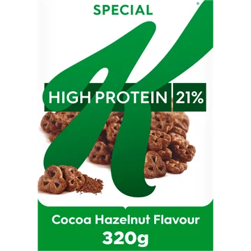 Kellogg's Special k high protein cacao hazelnut