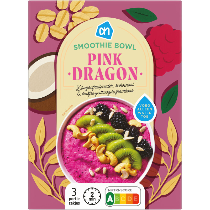 AH Smoothie bowl pink dragon