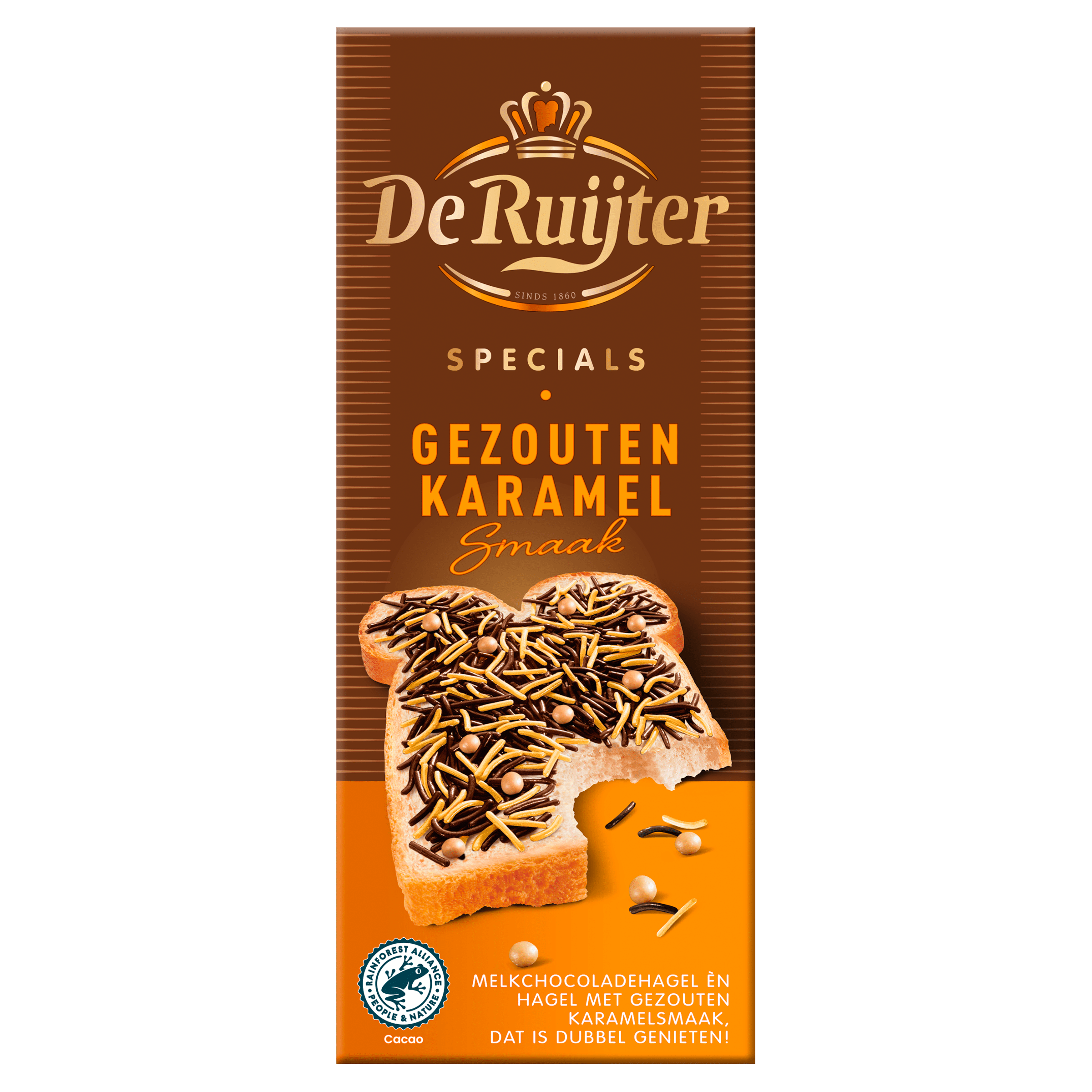 De Ruijter Specials gezouten karamel smaak