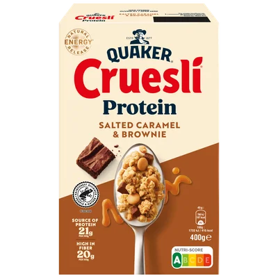 Quaker Cruesli proteine pistachio pumpkin seeds
