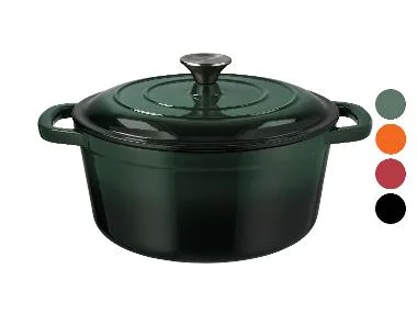SILVERCREST® Gietijzeren pan 26 cm 5,1 L