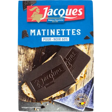 Jacques Dark chocolate 60% matinettes
