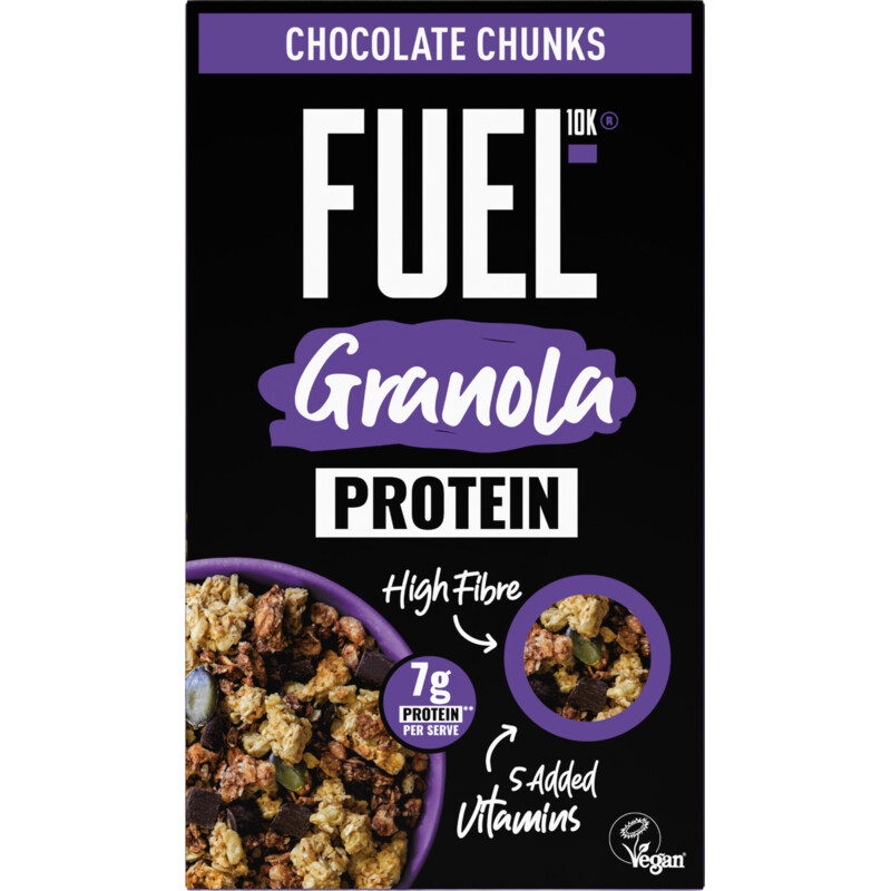 Fuel10K Granola protein chocolate chunks