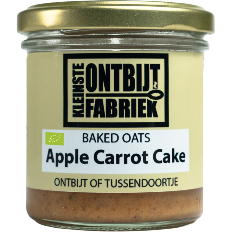 Kleinste Ontbijtfabr Baked oats apple carrot pie