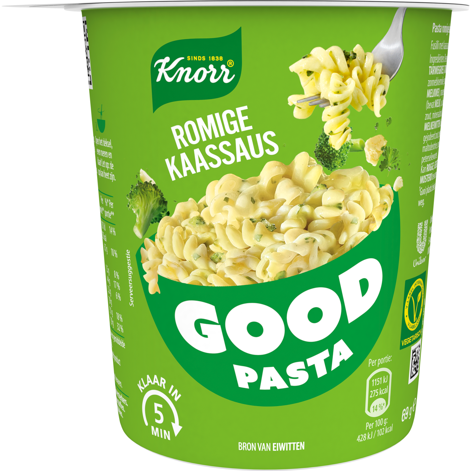 Knorr Good pasta romige kaassaus