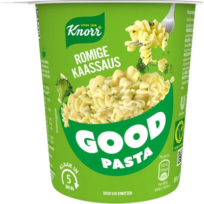 Knorr Good pasta romige kaassaus