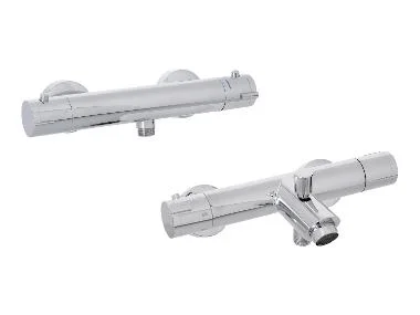 LIVARNO® Douchekraan of badkraan met thermostaat