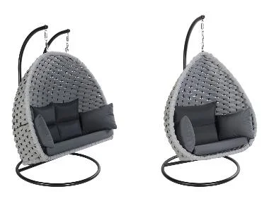 HOME DELUXE Hangstoel met frame Cadeira