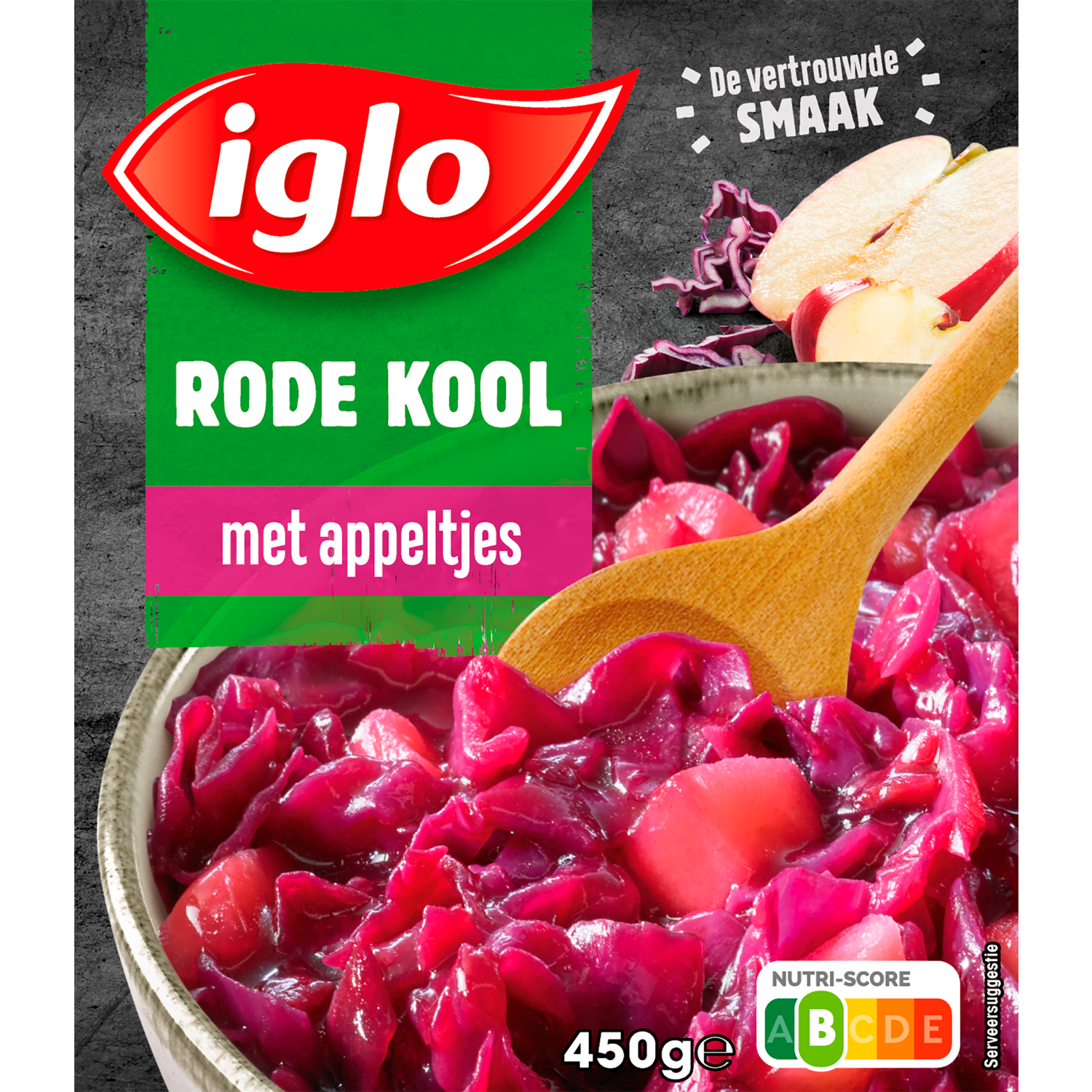 Iglo Rode kool met appeltjes