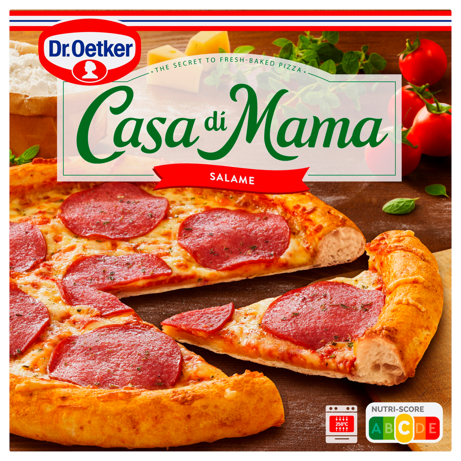 Dr. Oetker Casa di mama pizza salami