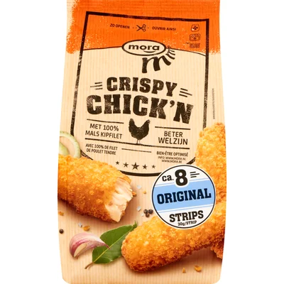 Mora Crispy chick'n original strips