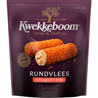 Kwekkeboom Oven & airfryer rundvlees croquetten