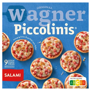 Wagner Piccolinis mini pizza salami