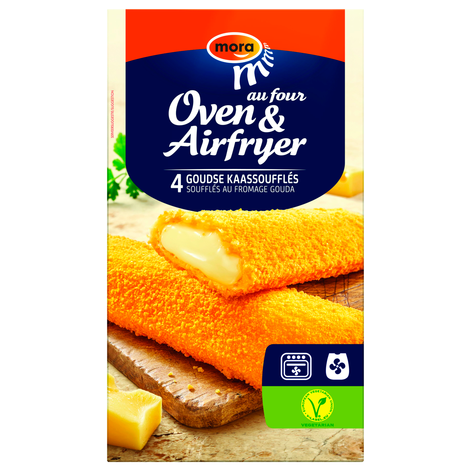 Mora Oven & airfryer goudse kaassoufflés