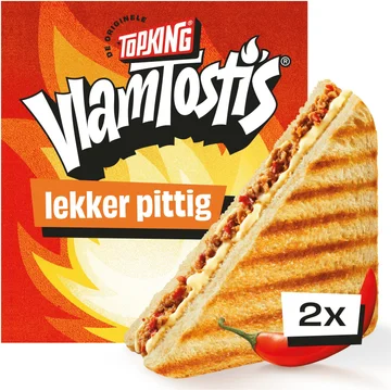 Topking Vlam tosti 2-pack