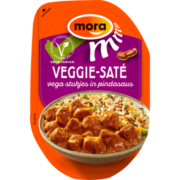 Mora Veggie sate in pindasaus