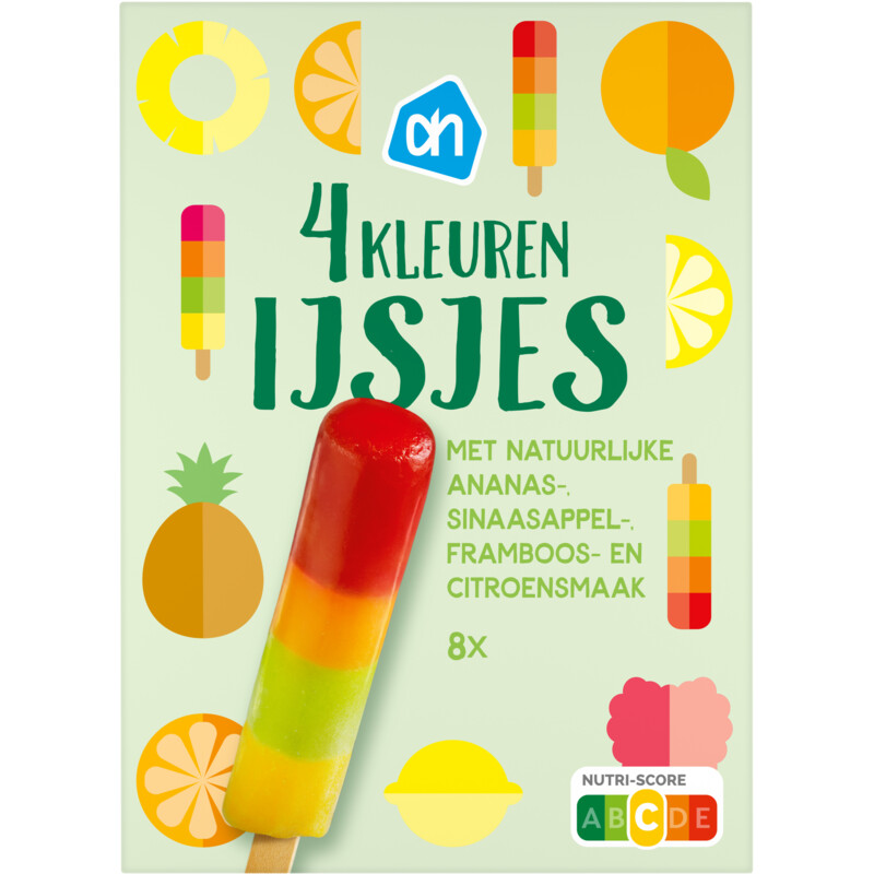 AH 4 kleuren ijsjes