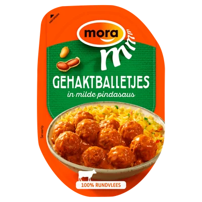 Mora Gehaktballetjes in zoetzure saus
