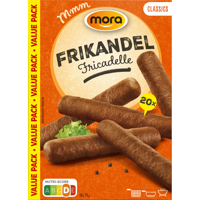 Mora Classics frikandellen grootverpakking