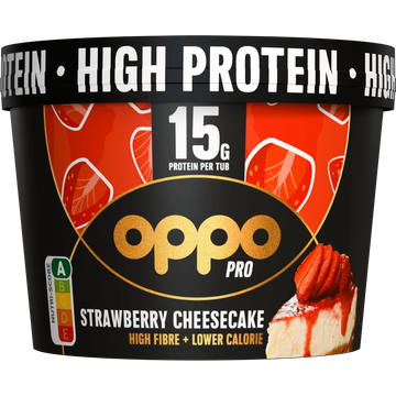 Oppo Brothers High protein strawberry cheesecake