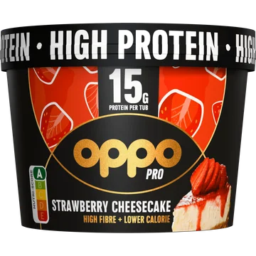 Oppo Brothers High protein strawberry cheesecake