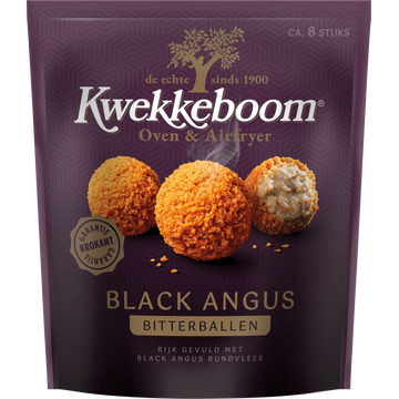 Kwekkeboom Oven & airfryer black angus bitterballen