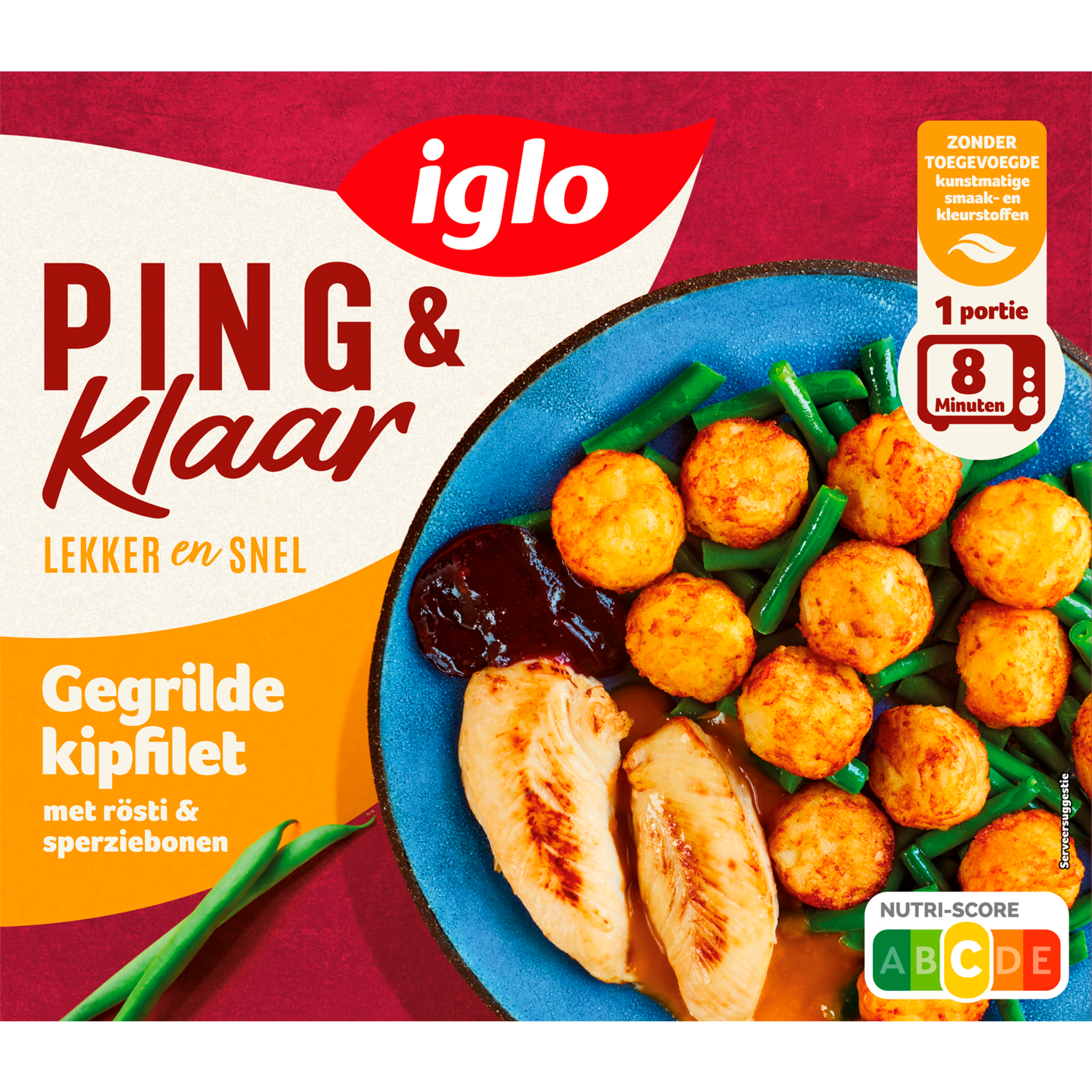 Iglo Ping & klaar gegrilde kipfilet