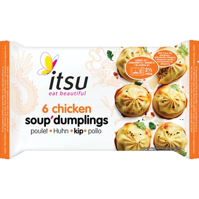 Itsu Chicken soup dumplings