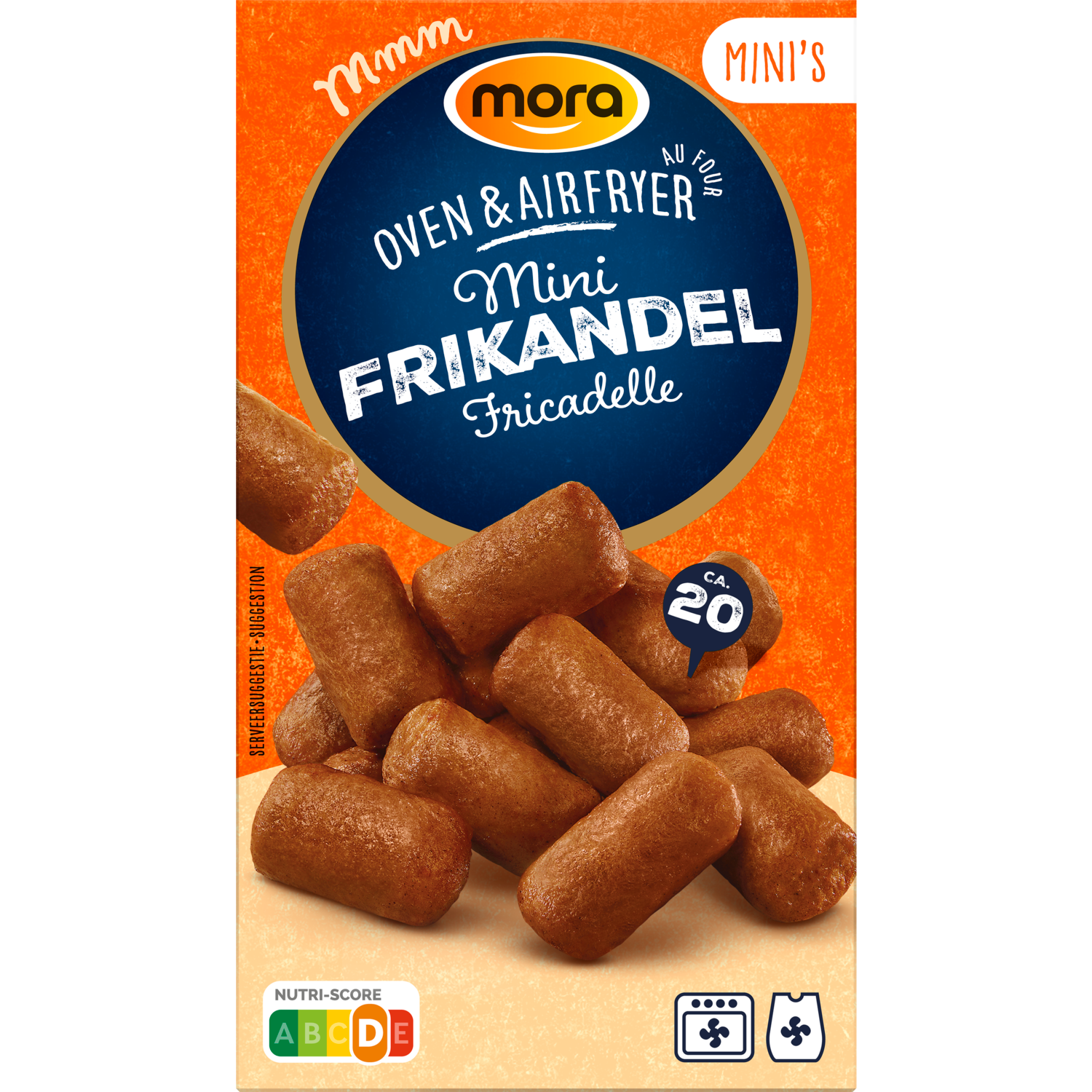 Mora Oven & airfryer mini frikandellen