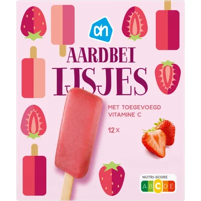 AH Aardbei ijsjes met vitamine c
