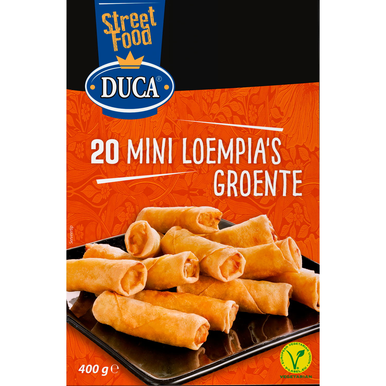 Duca 20 mini loempia's groente