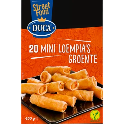 Duca 20 mini loempia's groente