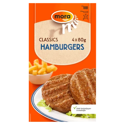 Mora Classics hamburgers