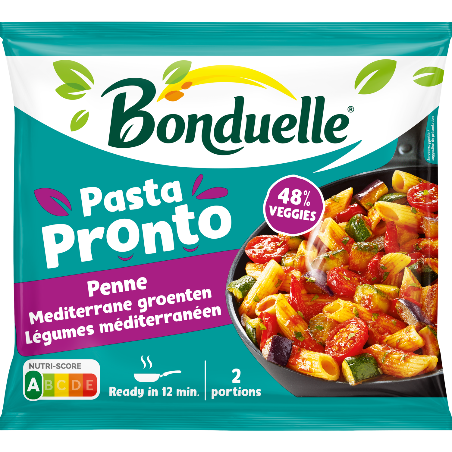 Bonduelle Pasta pronto penne mediterrane groenten
